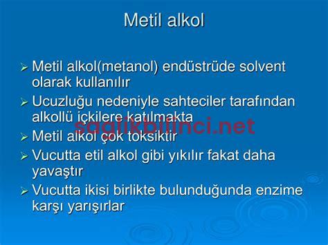 Metil Alkol Nedir? Sağlık Açısından Riskleri